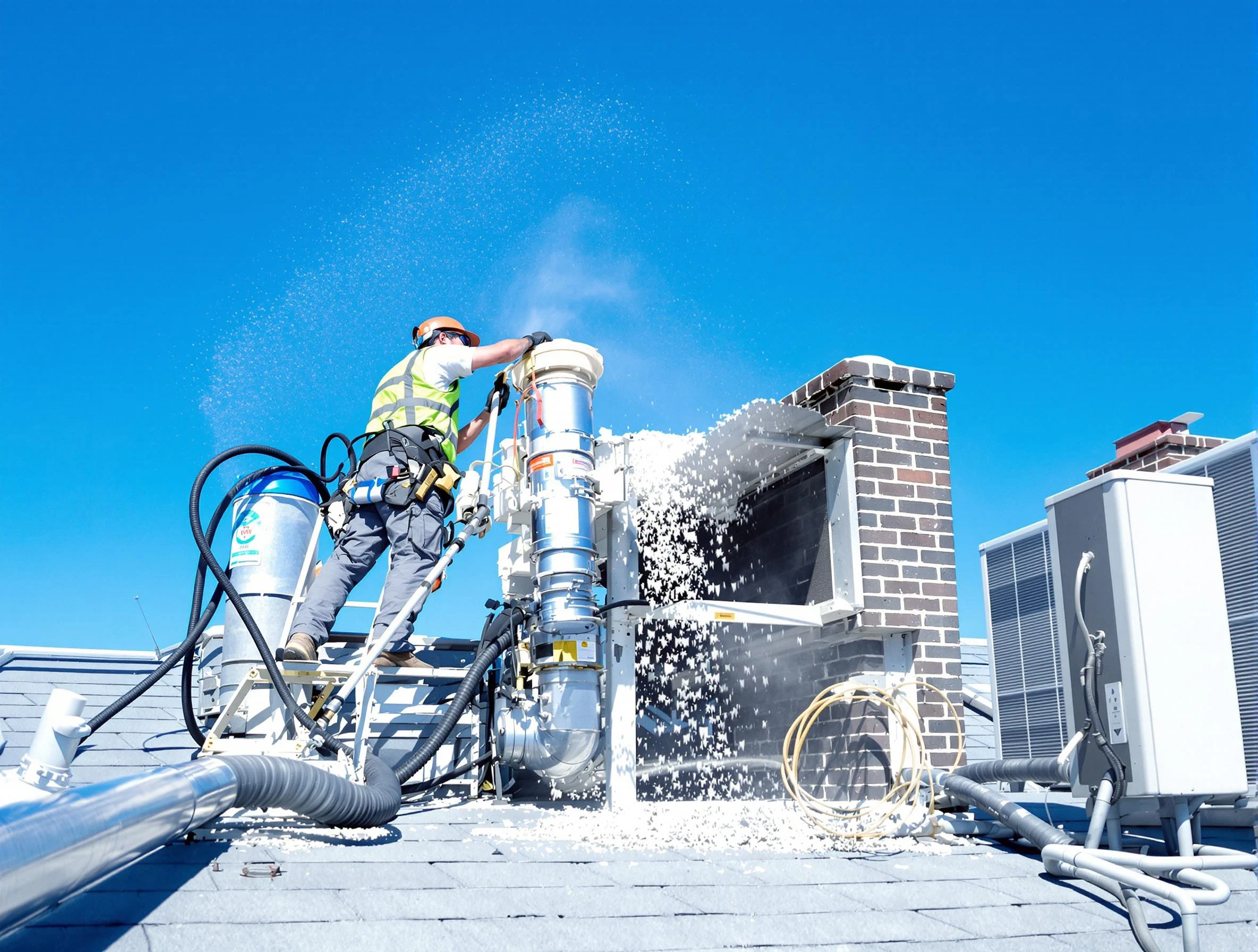 Expert roof dryer vent cleaning by Fountain Hills Dryer Vent Cleaning in Fountain Hills