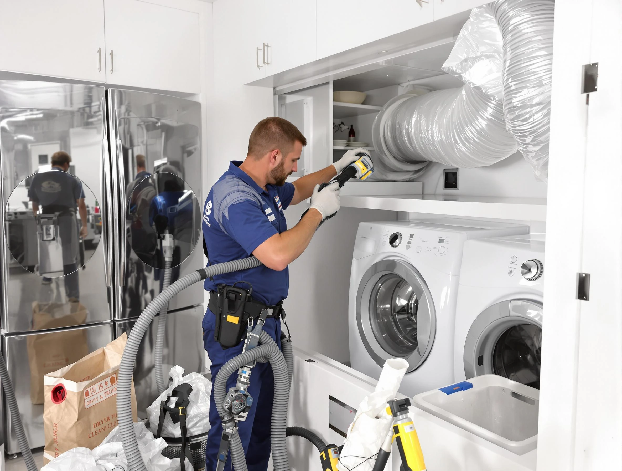 Professional duct cleaning by Fountain Hills Dryer Vent Cleaning in Fountain Hills