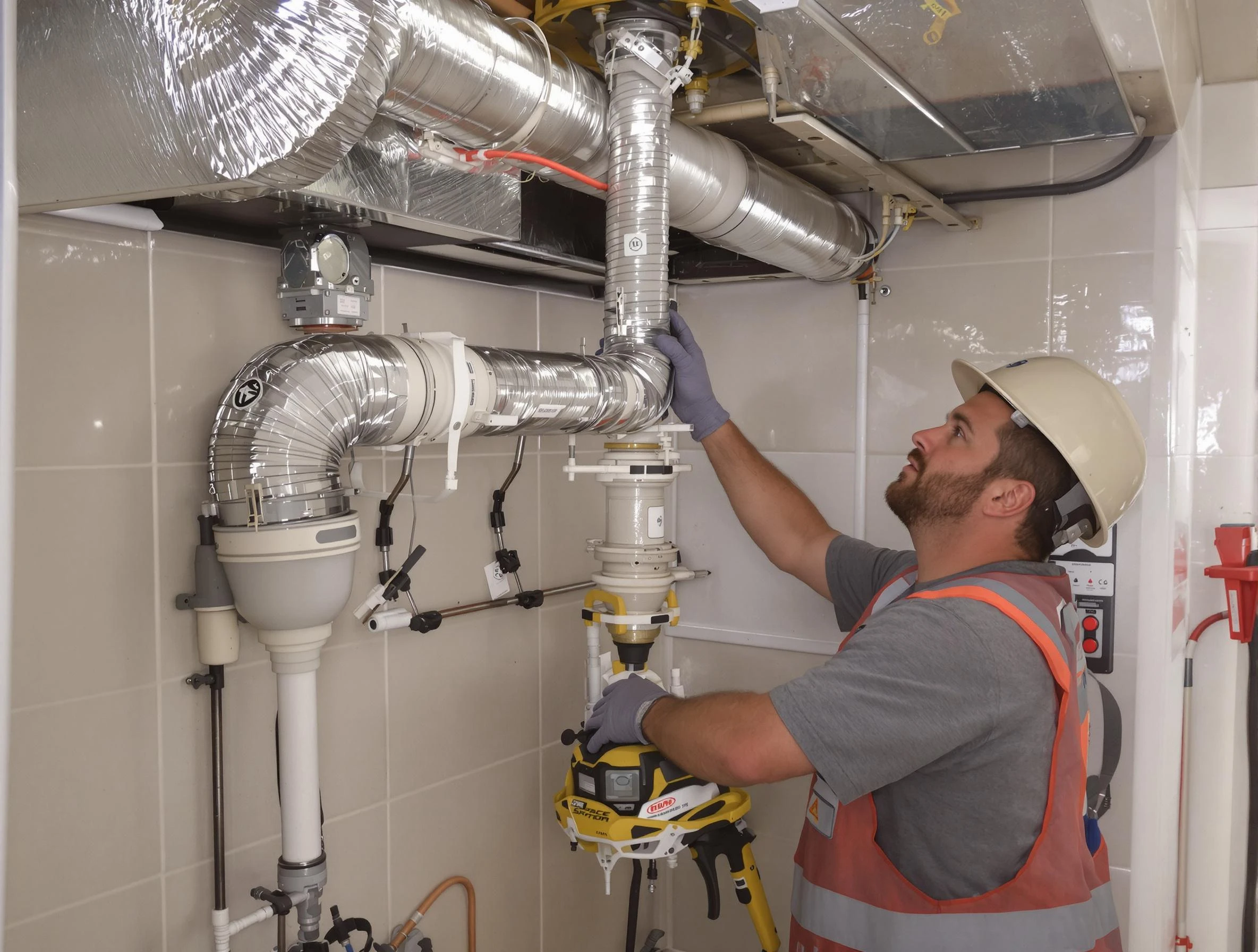 Fountain Hills Dryer Vent Cleaning expert performing professional dryer vent repair and installation in Fountain Hills