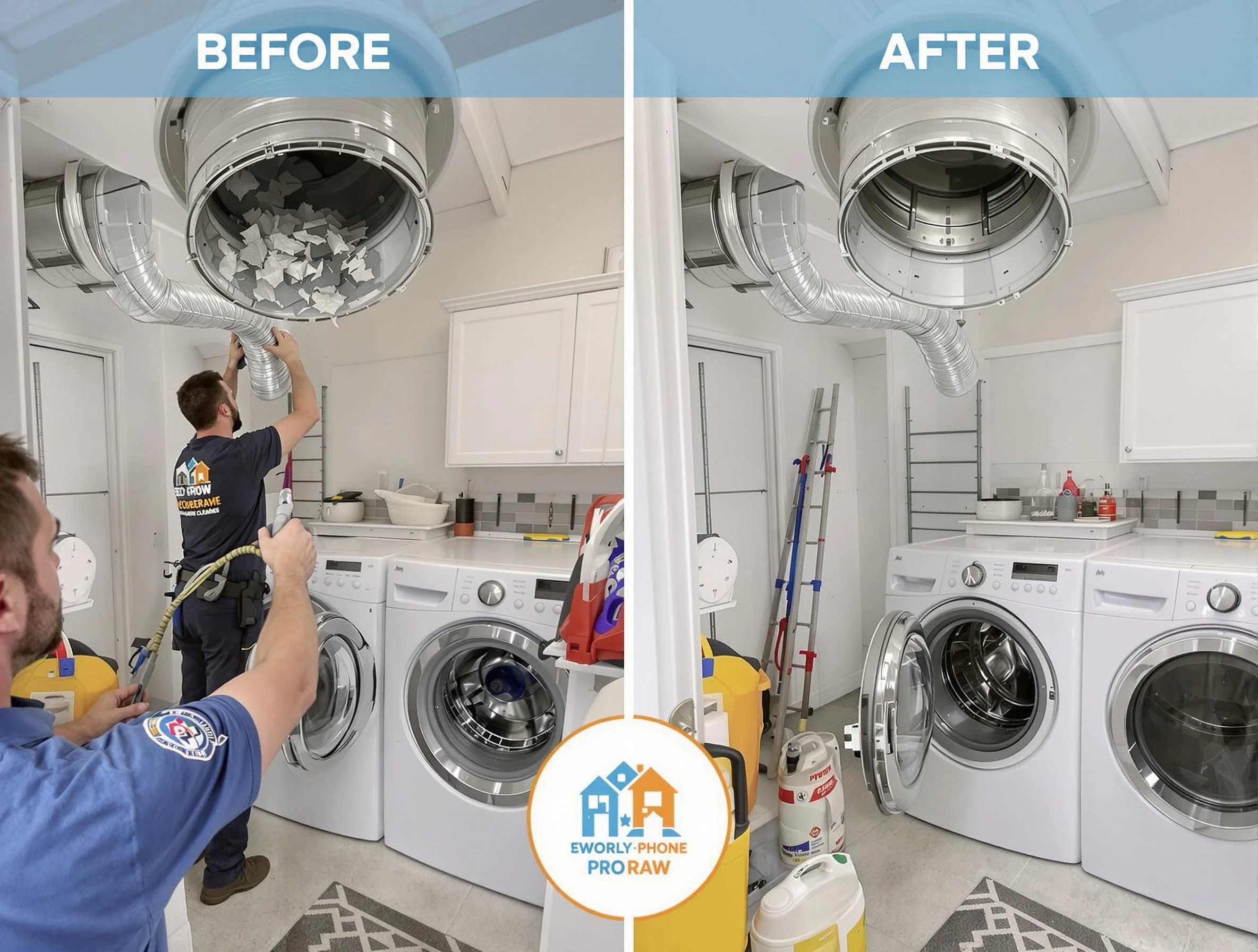 Residential dryer vent cleaning by Fountain Hills Dryer Vent Cleaning in Fountain Hills